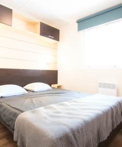 Chambre Parents Mobil Home Calypso Pour 4 Pers Au Camping Océan Vacances Près De Royan