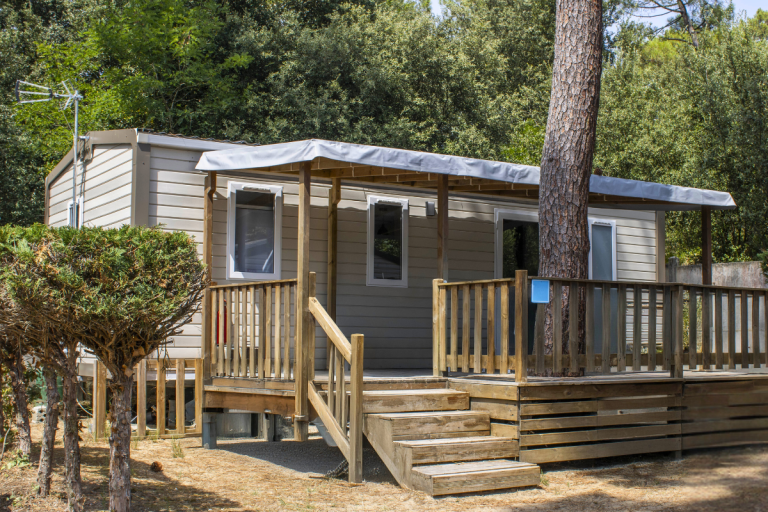 Mobil Home Lagune Pour 6 Personnes Au Camping Océan Vacances Saint Georges De Didonne