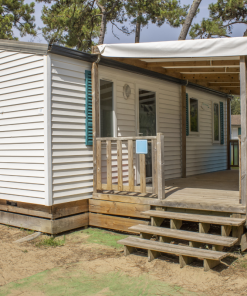 Mobil Home Nautilus Avec 2 Chambres Camping Océan Vacances à Saint Georges De Didonne