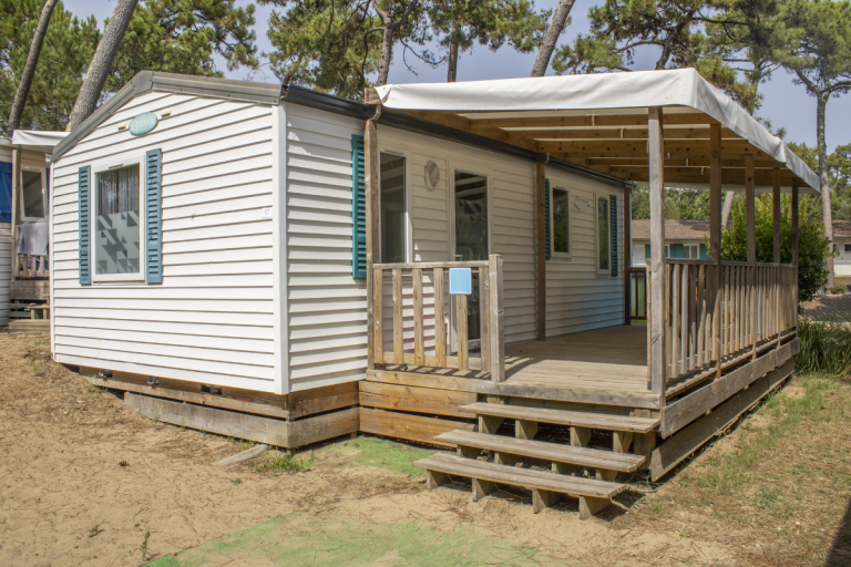 Mobilheim Nautilus Mit 2 Zimmern Camping Océan Vacances in Saint Georges De Didonne