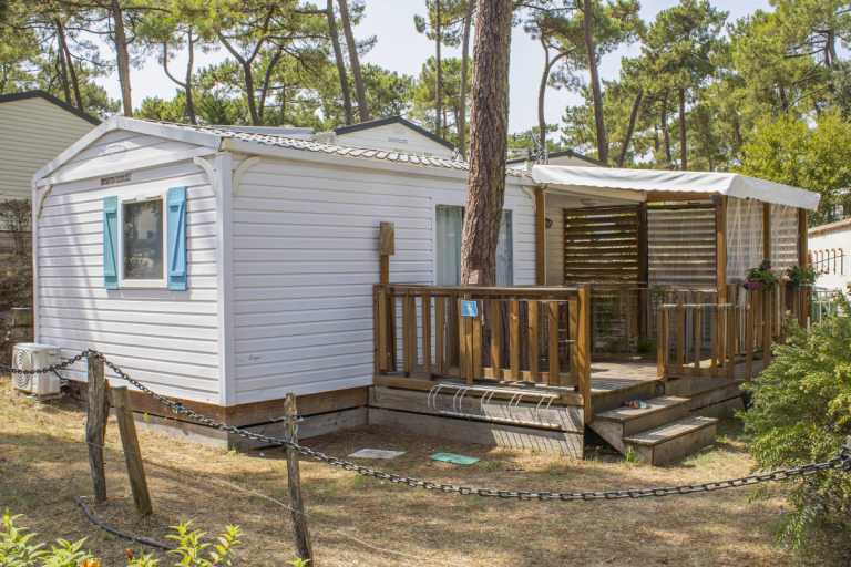 Mobilheim Nautilus für 4 Personen Camping Océan Vacances à Saint Georges De Didonne