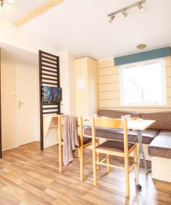 Salon Mobil Home Calypso Pour 4 Pers Au Camping Océan Vacances Près De Royan