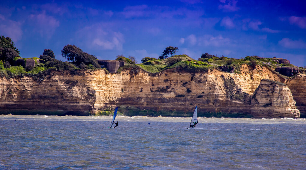 Windsurfing Klippen Saint Georges A Thierry Avan