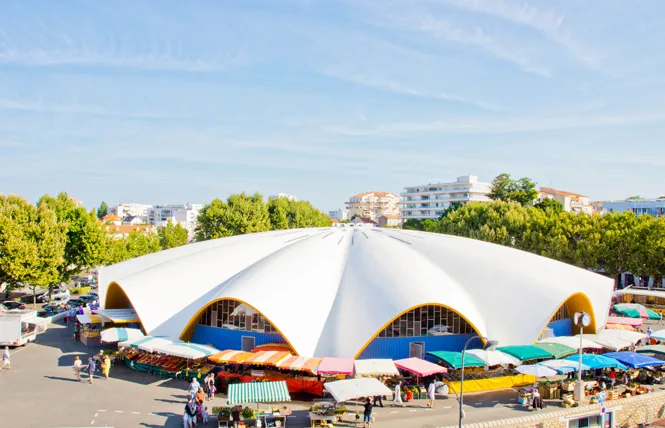 Le marché central de Royan