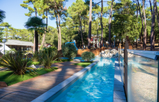 Campsite Saint Palais Sur Mer Rivière Contre Courant